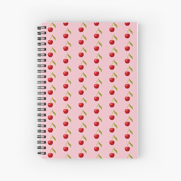 Cherry Coquette Spiral Notebook – WaveCharm