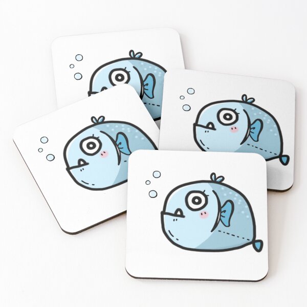 Item preview, Kawaii Blue fish  designed and sold by KC-DESIGN.