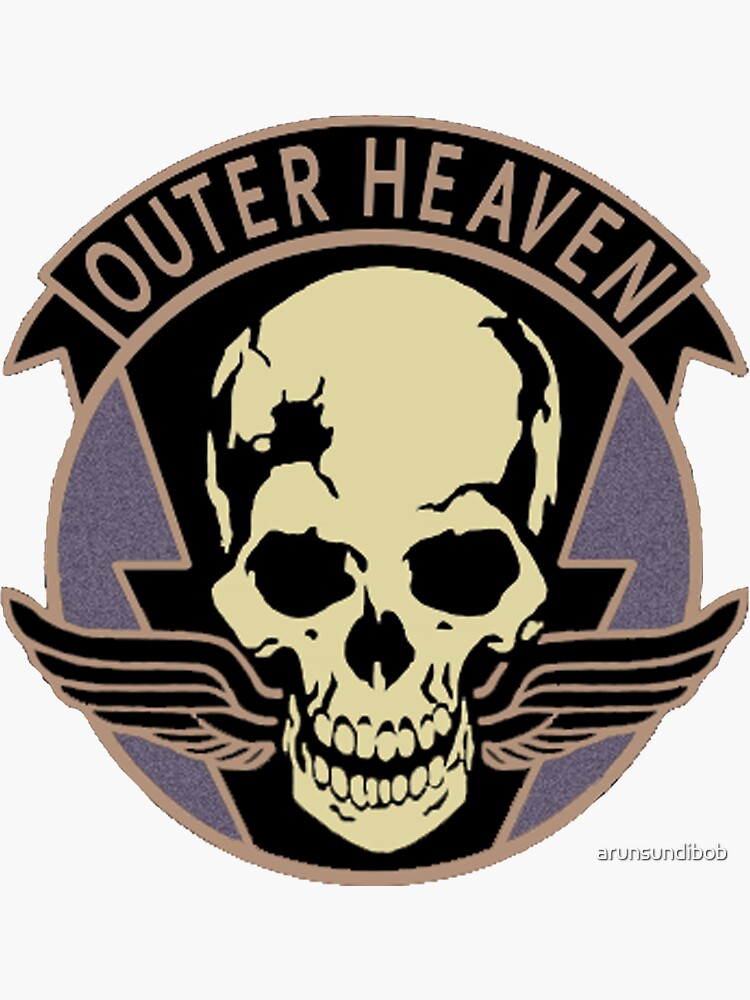 Metal Gear Solid V - Outer Heaven (Black) by arunsundibob