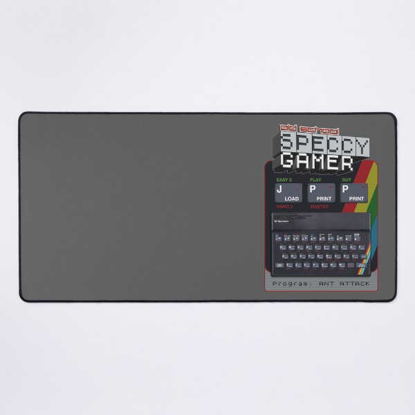 Item preview, Old School Speccy Gamer - Program: Ant Attack | Sinclair ZX Spectrum Personal Computer - 80s Retro Game - Rubber Keyboard designed and sold by RetroTeeStudio.