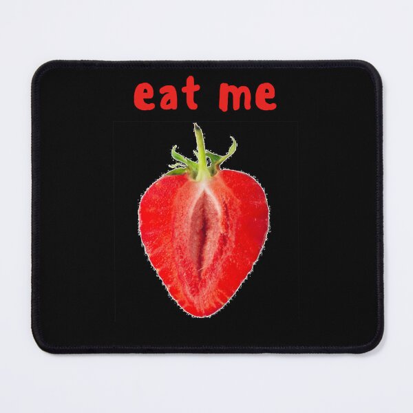 Item preview, Eat Me - Strawberry designed and sold by Teepocalypse.