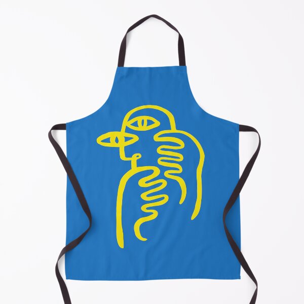 Item preview, Support Ukraine Think Yellow on Blue designed and sold by ceciliawaxberg.