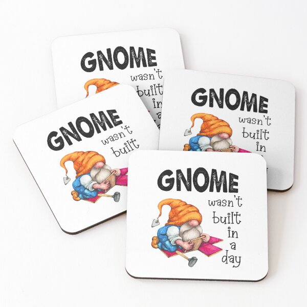 Item preview, Gnome Wasnt Built In A Day, Gnome Builder designed and sold by SportyDogShop.