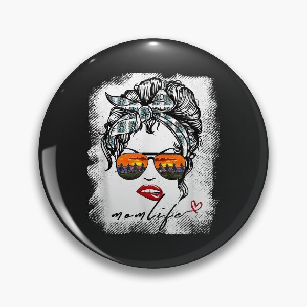 Item preview, Women Mom Life Bleached Costume Mom Life Leopard Messy Bun designed and sold by AnitaJGreenspan.