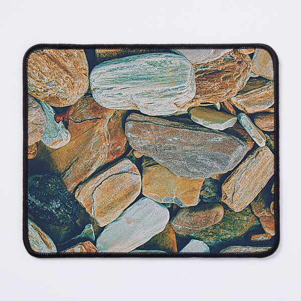 Item preview, Colorful Beach Stones Pattern, Beach Pebble Art designed and sold by Nature-Arts.
