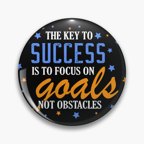 Item preview, Key to success t-shirt, focus on goals not obstacles designed and sold by velisani.