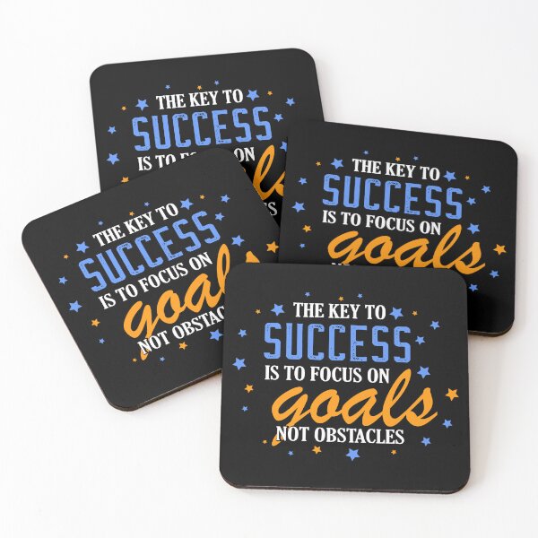 Item preview, Key to success t-shirt, focus on goals not obstacles designed and sold by velisani.
