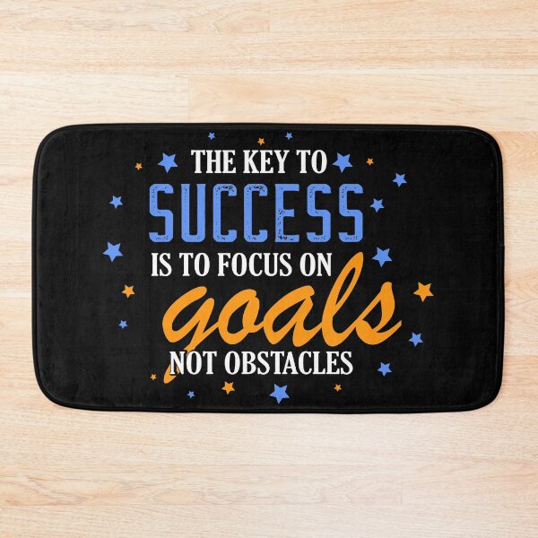Item preview, Key to success t-shirt, focus on goals not obstacles designed and sold by velisani.