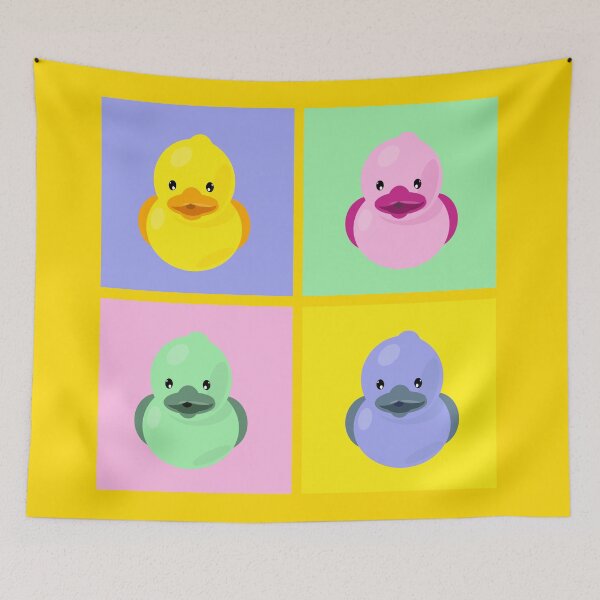 Item preview, Rubber duck retro art designed and sold by Seoul26.
