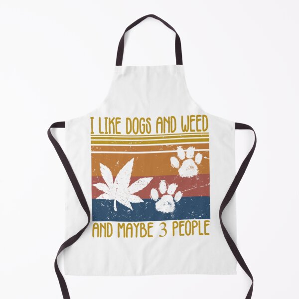 Item preview, I Like Dog And Weed And Maybe 3 People Matching Lover designed and sold by Chad6438.