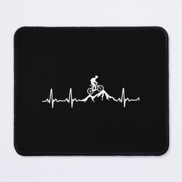 Item preview, Mountain Bike Heartbeat Funny MTB Dirt Bike Shirt Classic . designed and sold by ectorzztruma.