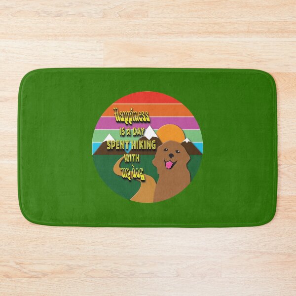 Item preview, Happiness is a Day Spent Hiking with My Dog designed and sold by Wayne Pyle.