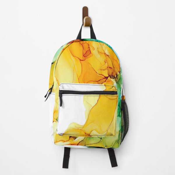 Item preview, Gold Black Turquoise Green Abstract 32222 Alcohol Ink Painting by Herzart designed and sold by herzart.