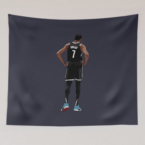 Item preview, Kevin Durant Vector Back Black Qiangy designed and sold by qiangdade.