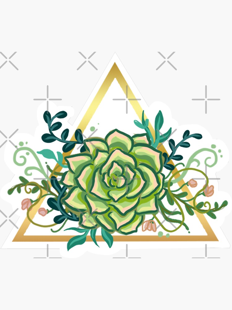 Triangular Simple Succulent by nykiway