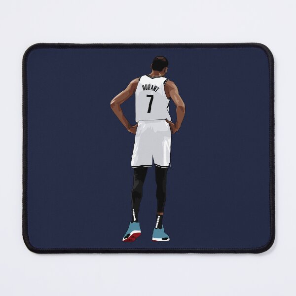 Item preview, Kevin Durant Vector Back White Qiangy designed and sold by qiangdade.