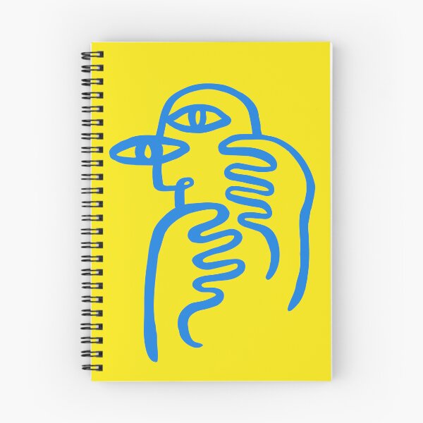 Item preview, Support Ukraine Think Blue in Yellow designed and sold by ceciliawaxberg.