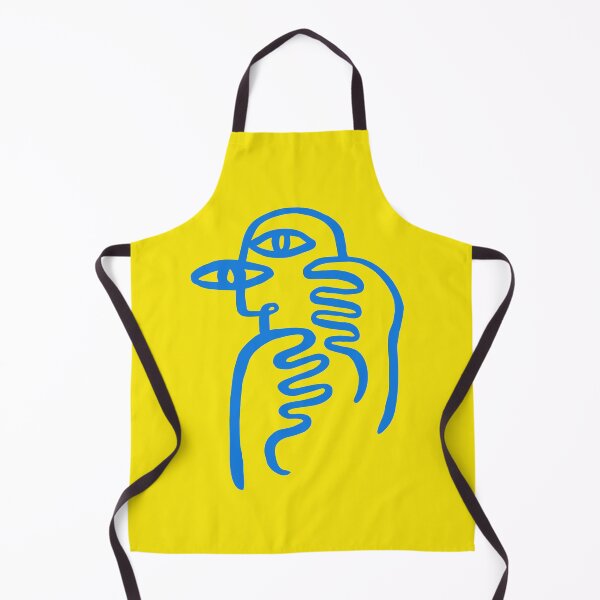 Item preview, Support Ukraine Think Blue in Yellow designed and sold by ceciliawaxberg.