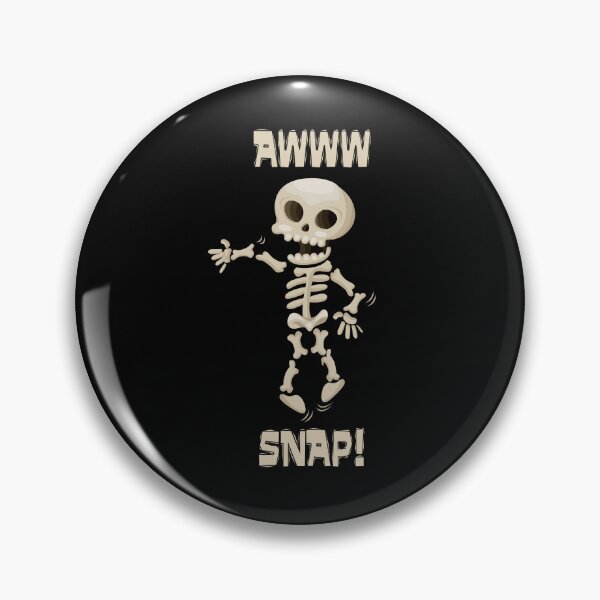 Artikelvorschau, Aww Snap Funny Broken Arm Skeleton Broken Bone Recovery entworfen und verkauft von Leslie Smith.