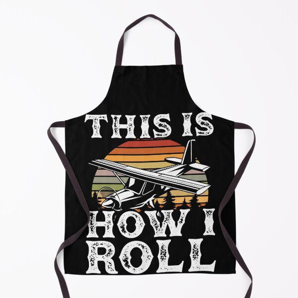 Item preview, This is how I roll Flying Pilot Airplane Aviation designed and sold by Hananiah Merch.