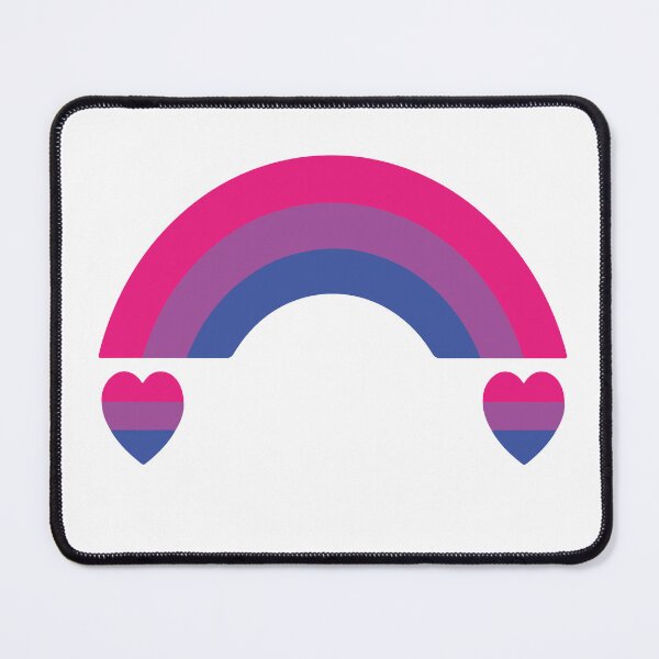 Item preview, bi corazón arco iris designed and sold by Infuriating.