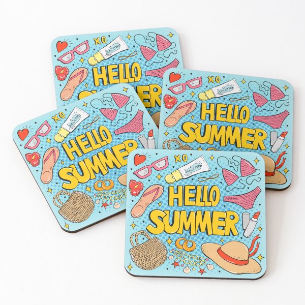 Item preview, Hello Summer Pop Art Comics - Summer Is My Season designed and sold by StassyDraws.