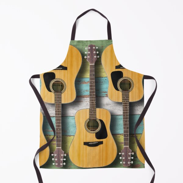 Item preview, Acoustic Guitar repeated Pattern designed and sold by Globalize.