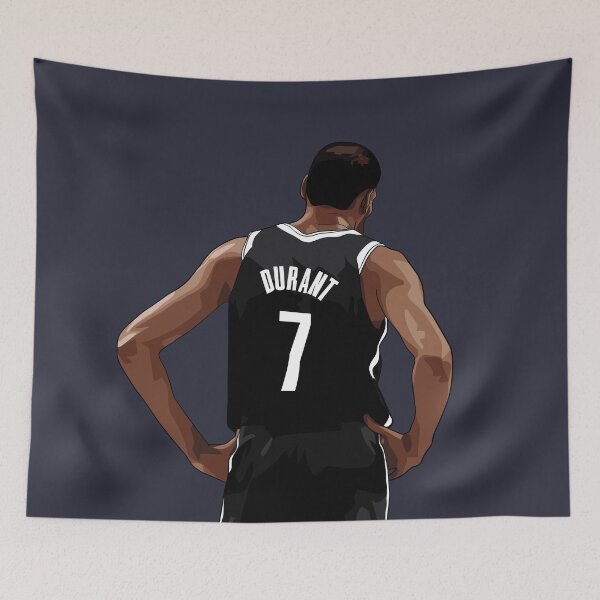 Item preview, Kevin Durant Vector Back Black Above Waist Qiangy designed and sold by qiangdade.