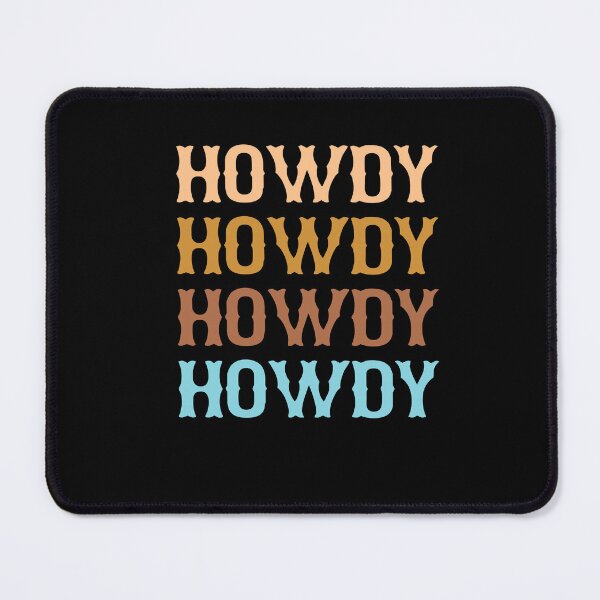 Item preview, Vintage Howdy Western Cowboy Country Cowgirl Rodeo Southern designed and sold by Leslie Smith.