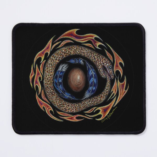 Item preview, Blue Jay Ouroboros designed and sold by pigwingsangel.