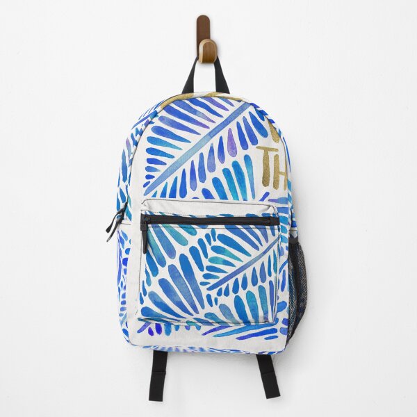 Item preview, Wild Thing – Blue & Gold designed and sold by Cat Coquillette.
