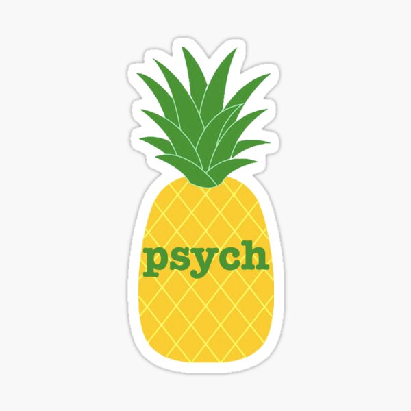 Psych  Sticker