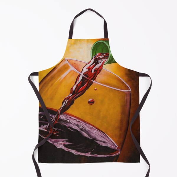 Item preview, The wine is pouring in glass designed and sold by ArinasFineArt.