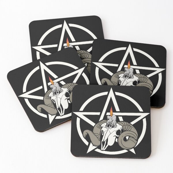 Item preview, Ram Skull Pentagram designed and sold by Lylabean22.