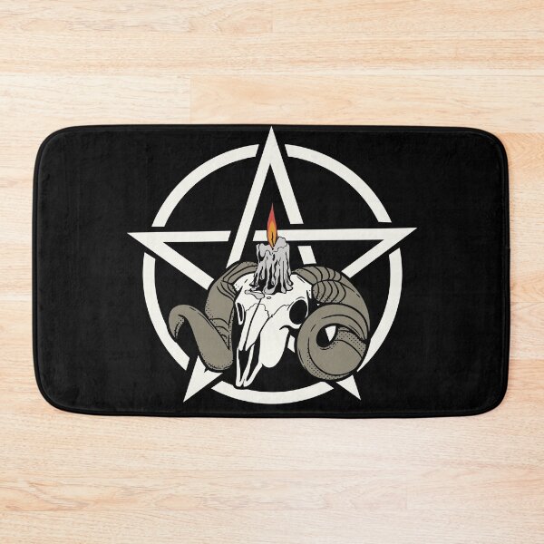 Item preview, Ram Skull Pentagram designed and sold by Lylabean22.