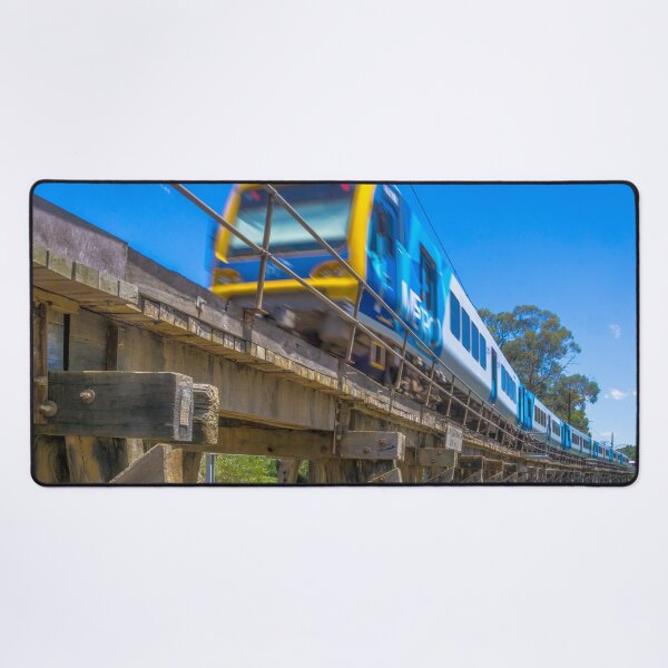 Item preview, Melbourne Metro Train on Trestle Bridge - Eltham, Victoria designed and sold by Steven Jodoin.