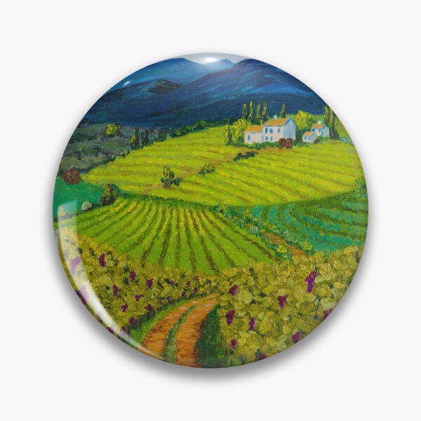 Item preview, Italy Tuscany Vineyards designed and sold by ArinasFineArt.