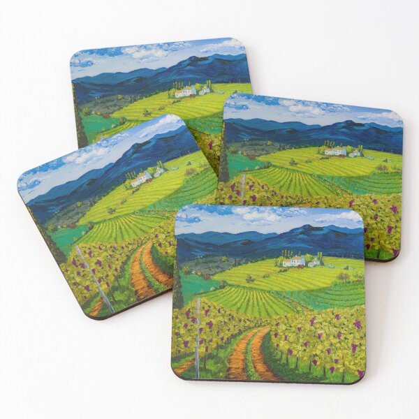 Item preview, Italy Tuscany Vineyards designed and sold by ArinasFineArt.