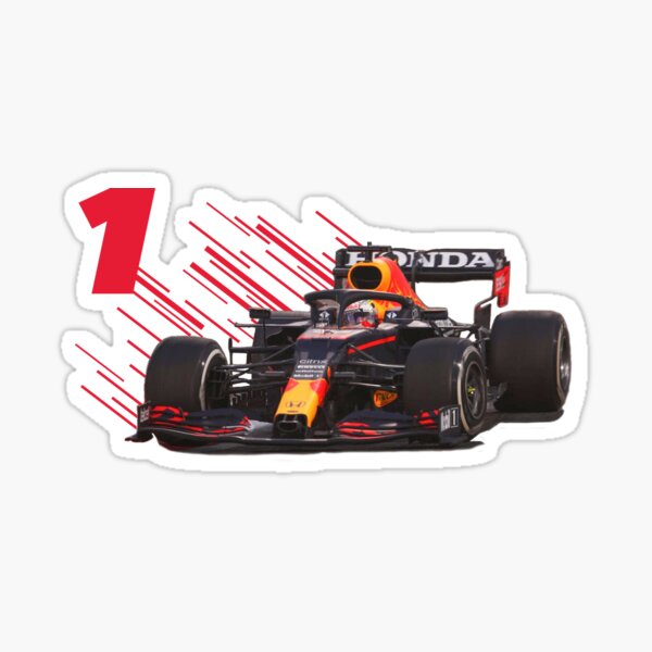 Formula 1 Saison 2021-6 Limitierte Sticker 