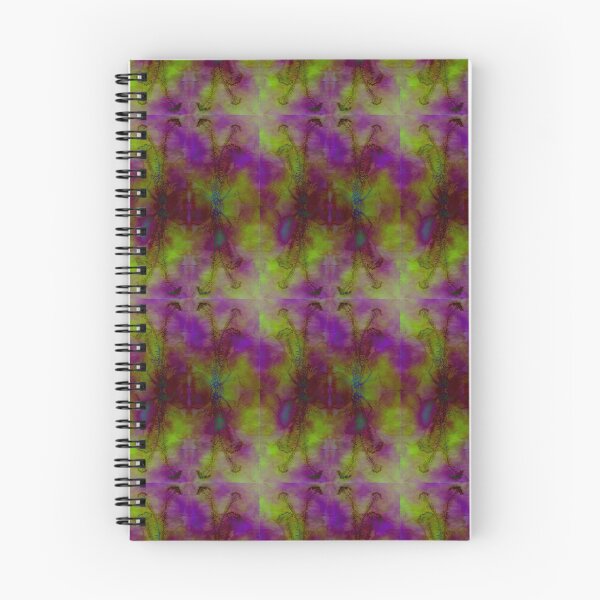 Item preview, Fynbos and Eucalyptus ECO Print Purple and Lime designed and sold by SpiritGifts.