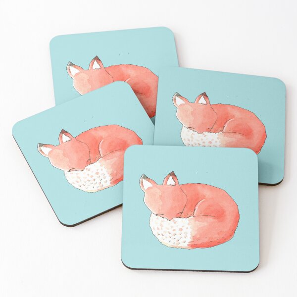 Item preview, Sleeping baby fox designed and sold by SD-illustration.