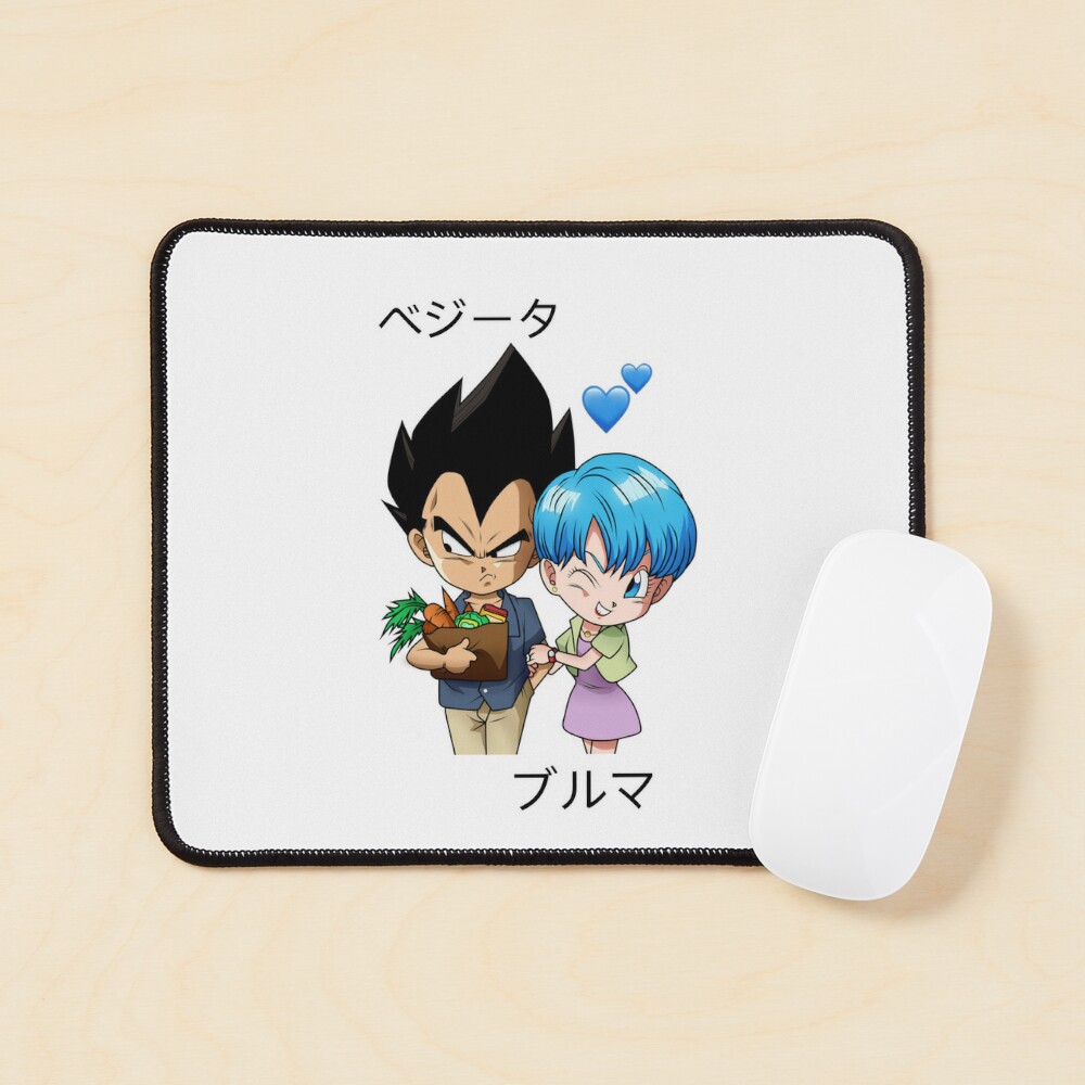 Vegeta and Bulma Couple Design Dragon Ball