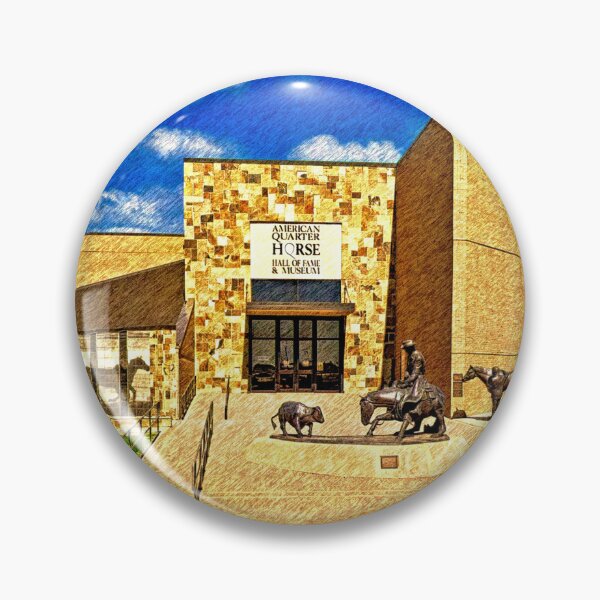 Item preview, American Quarter Horse Hall of Fame and Museum in Amarillo, Texas designed and sold by NickoPrints.