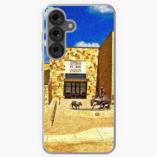 Aperçu de l'œuvre Temple de la renommée et musée du Quarter Horse américain à Amarillo, Texas créée et vendue par NickoPrints.