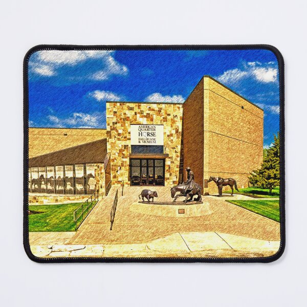 Item preview, American Quarter Horse Hall of Fame and Museum in Amarillo, Texas designed and sold by NickoPrints.