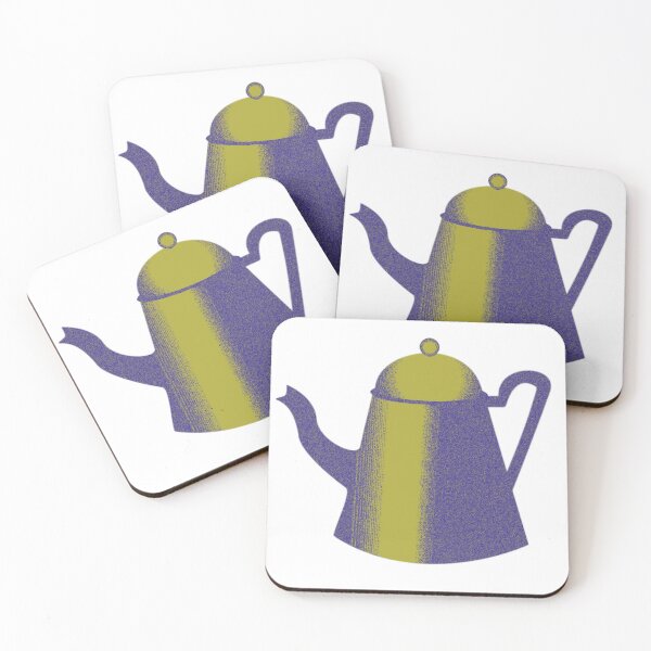Item preview, Grunge Etching Retro Coffee Tea Teapot designed and sold by Ankerd.