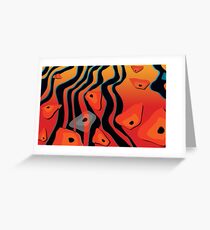 Gondwana River Greeting Card