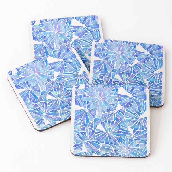 Item preview, Water Lilies – Blue designed and sold by Cat Coquillette.