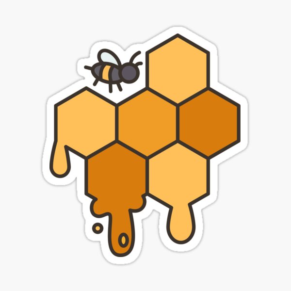 HoneyComb Sticker