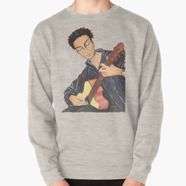 Guitar Man Pullover Sweatshirt